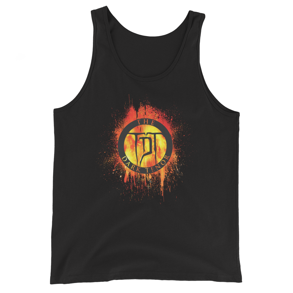 Tank Top Women - Volcanoes Crest, black