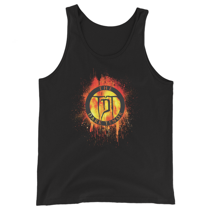 Tank Top Women - Volcanoes Crest, black