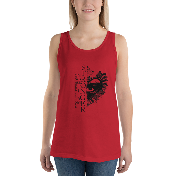 Tank-Top Damen - Now I Am Stronger, Darker Hearts