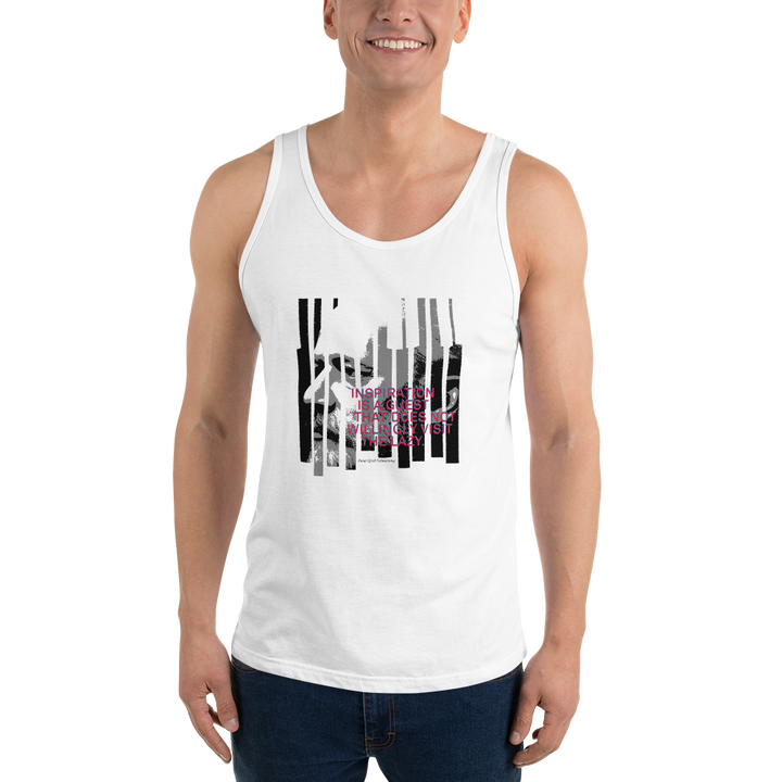 Tank Top Men - Tchaikovsky Quote, white