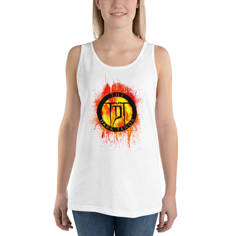 Tank Top Women - Volcanoes Crest, black