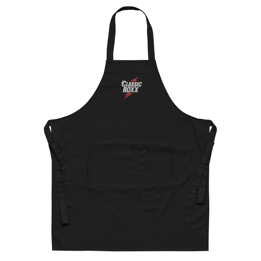 Apron made of organic cotton - Classic RoXX logo, embroidered