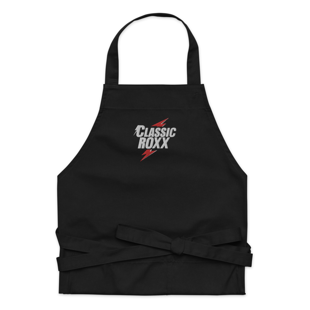 Apron made of organic cotton - Classic RoXX logo, embroidered