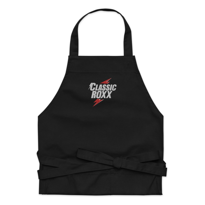 Apron made of organic cotton - Classic RoXX logo, embroidered