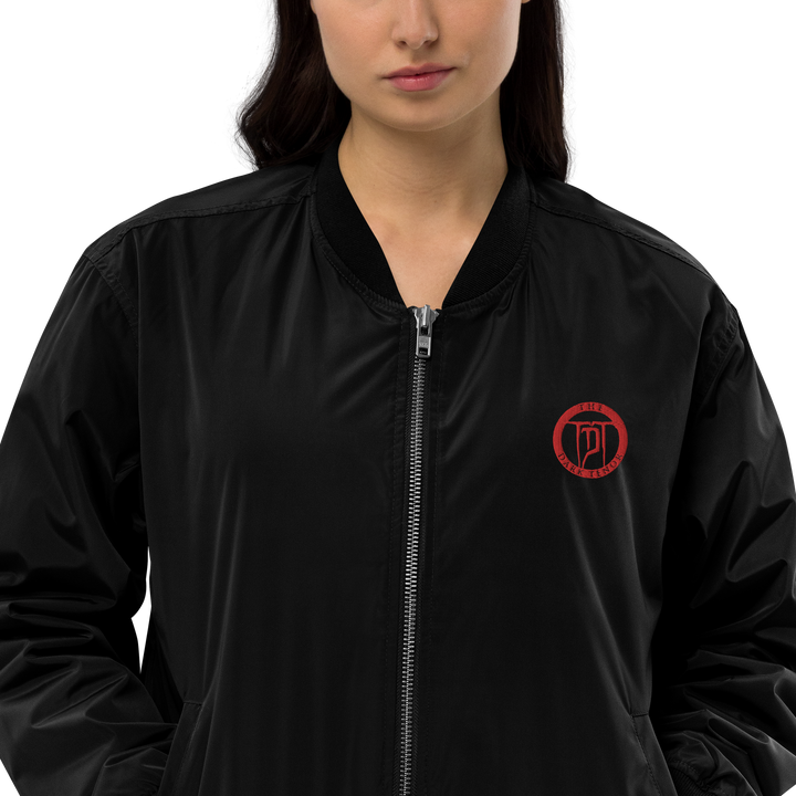 Premium Recycled Bomber Jacket Women - Classic Rocks, embroidered