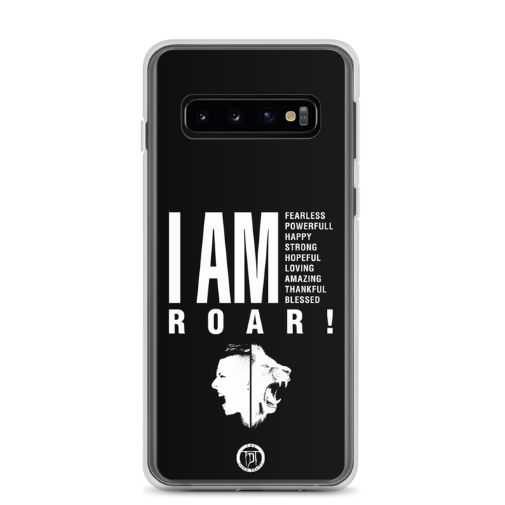 Samsung Phone Case - I am (Roar 2.0), White