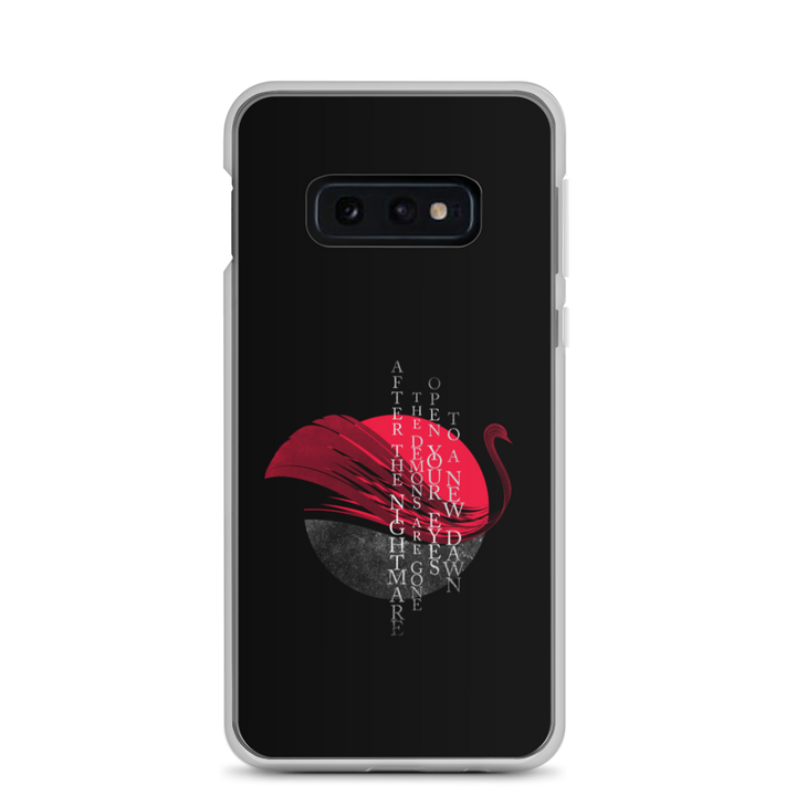 Samsung Phone Case - After the Nightmare, Lyrics Swan