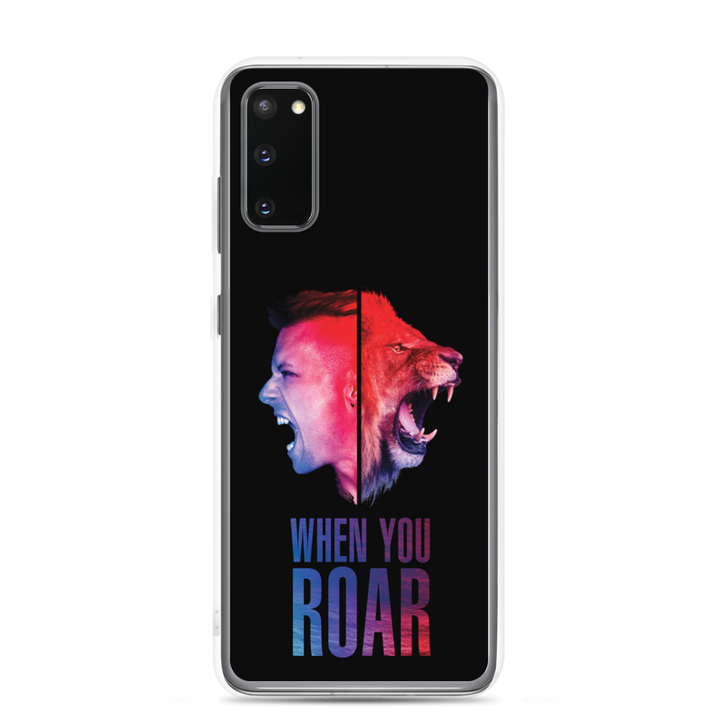 Samsung Phone Case - When You Roar, Black