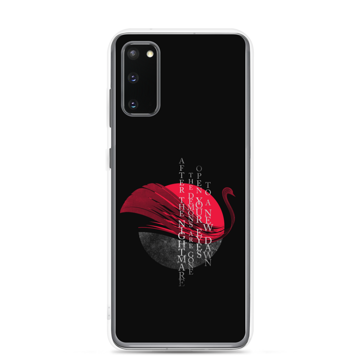 Samsung Phone Case - After the Nightmare, Lyrics Swan