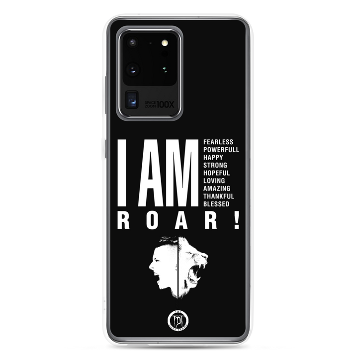 Samsung Phone Case - I am (Roar 2.0), White