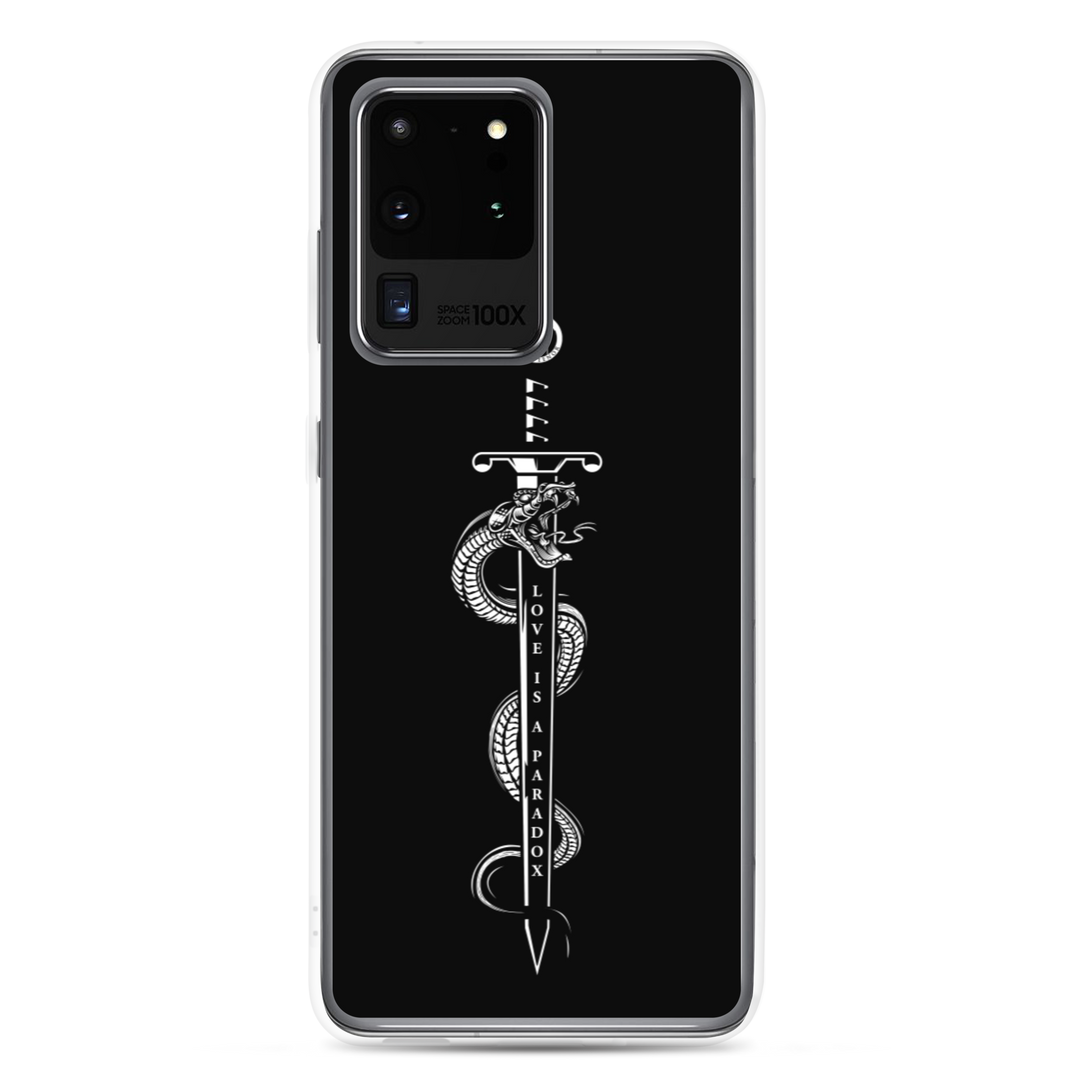 Samsung telefon cover - Paradox, Snake &amp; Sword