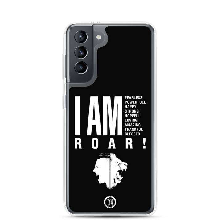 Samsung Phone Case - I am (Roar 2.0), White