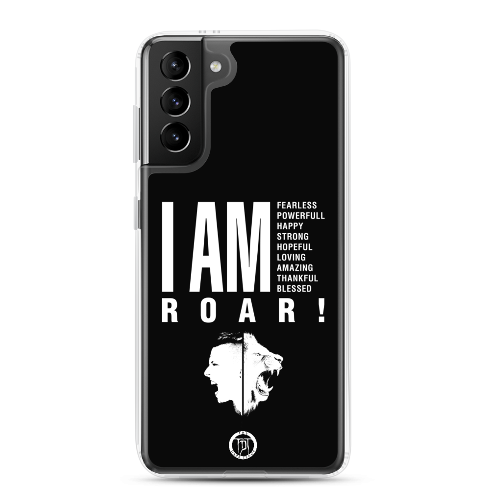 Samsung Phone Case - I am (Roar 2.0), White