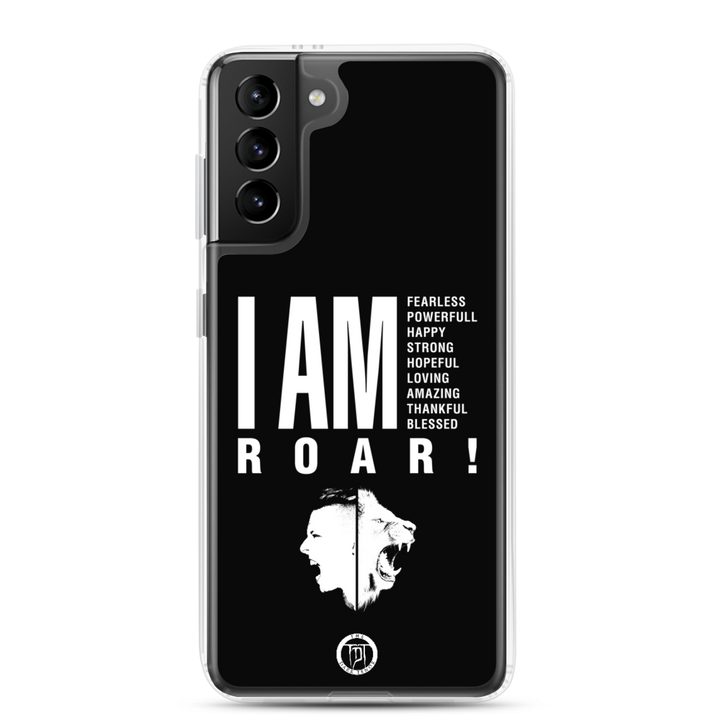 Samsung Phone Case - I am (Roar 2.0), White