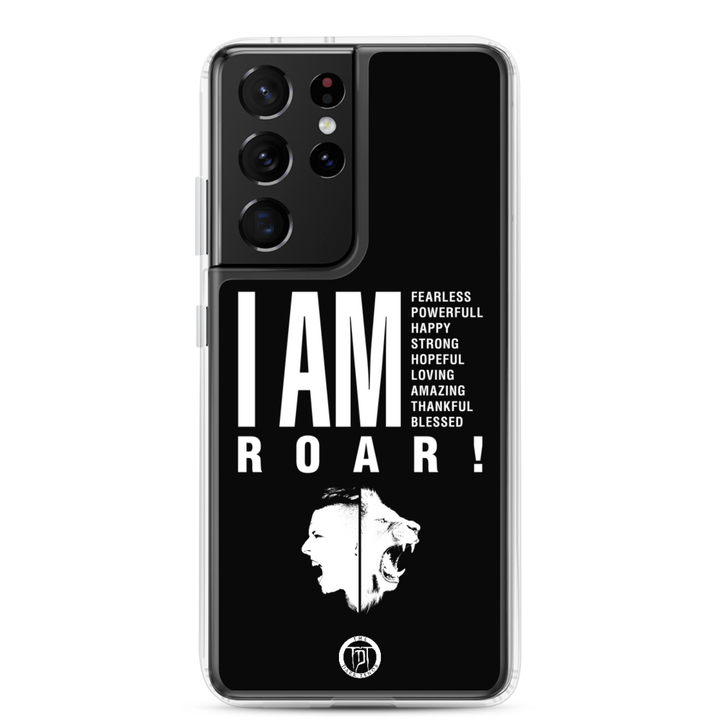 Samsung Phone Case - I am (Roar 2.0), White