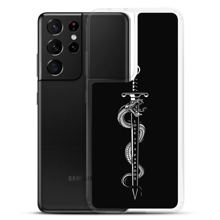 Samsung telefon cover - Paradox, Snake &amp; Sword