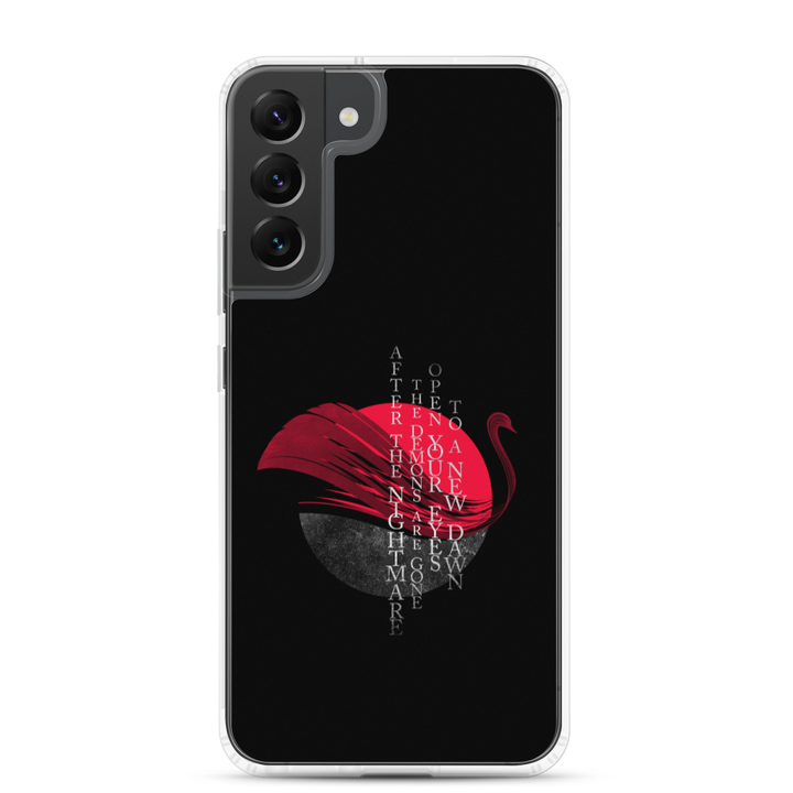 Samsung Phone Case - After the Nightmare, Lyrics Swan