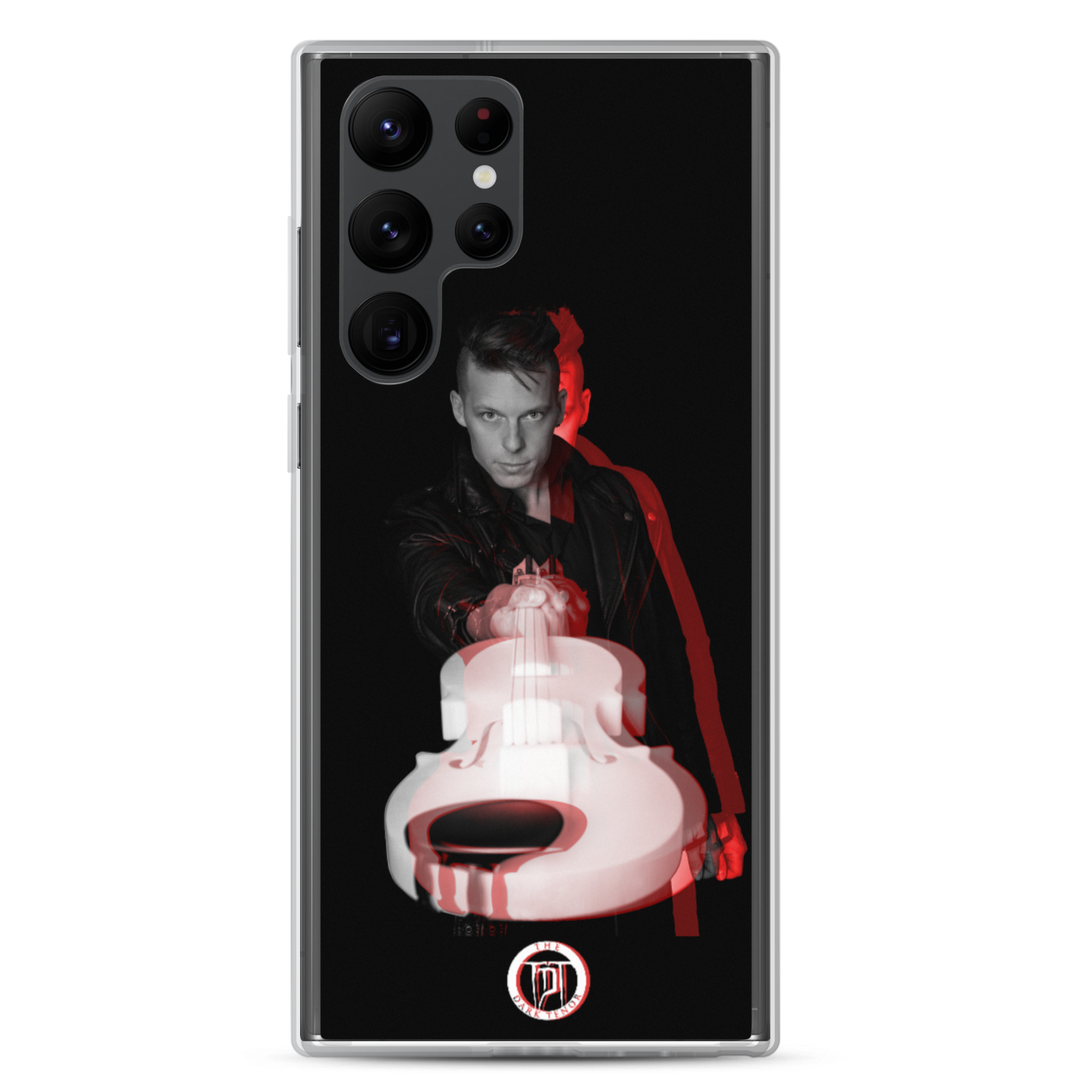 Samsung Phone Case - Violin, Shadow Rebel Red