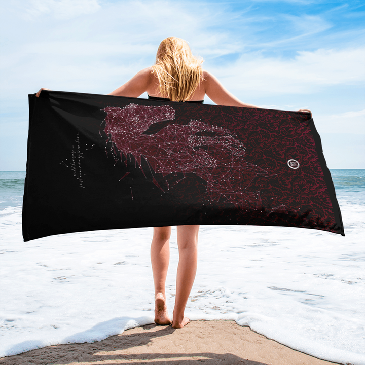 Large beach towel - Wild Horses