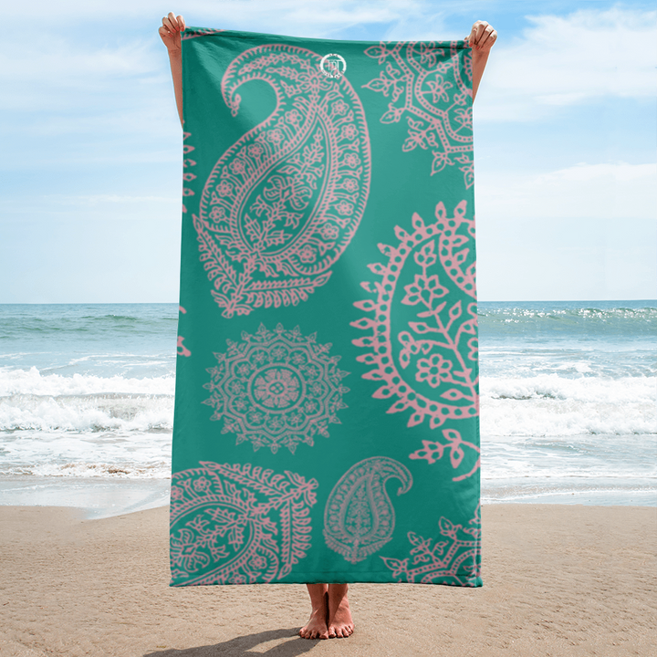 Large beach towel - Azur