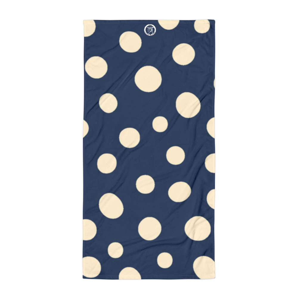 Large beach towel - Dots