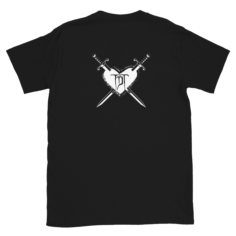 T-shirt til mænd - Paradox Heart &amp; Dagger