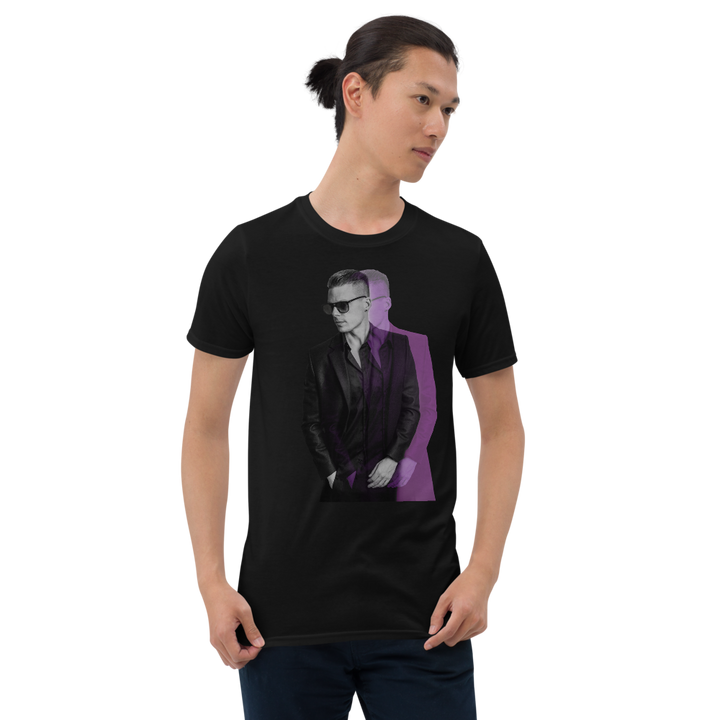 T-shirt til mænd - Shadow Cool Purple