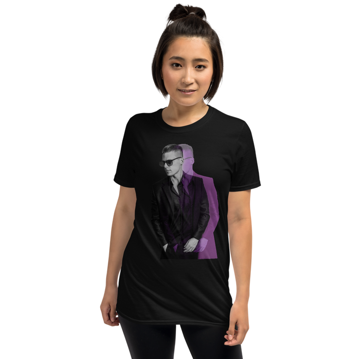 T-shirt women - Shadow Cool Purple, black