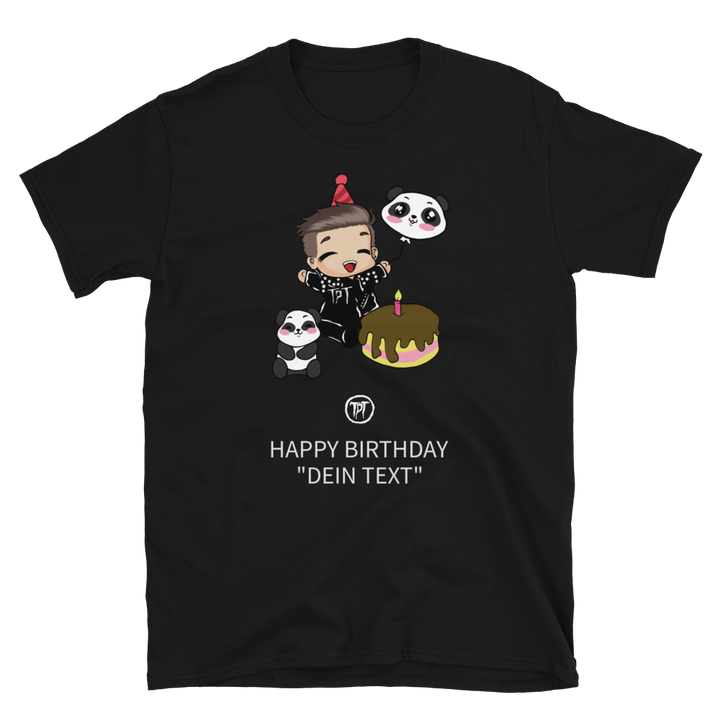 T-Shirt Men - Happy Birthday, customizable