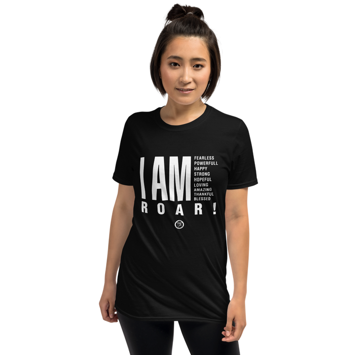 T-shirt kvinder - I am (Roar 2.0), hvid