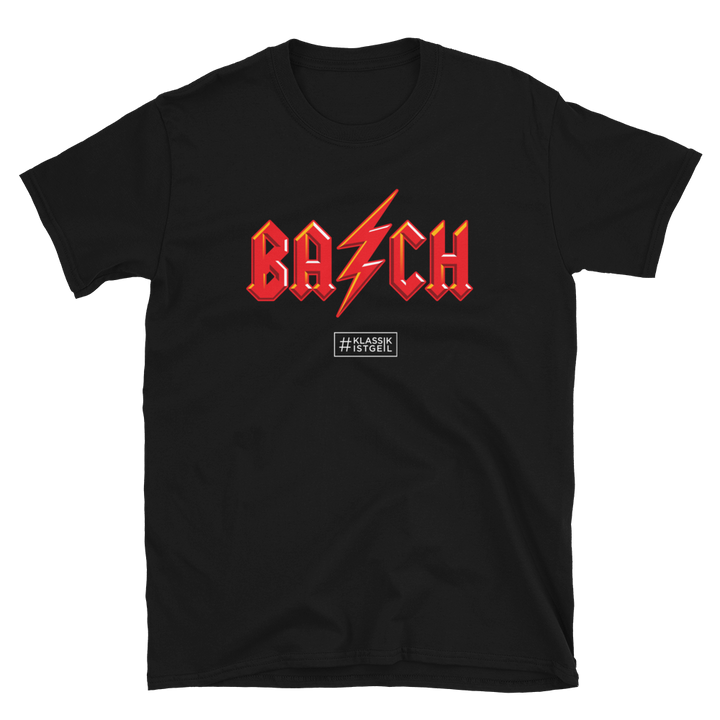 T-Shirt Women - Bach Logo, black