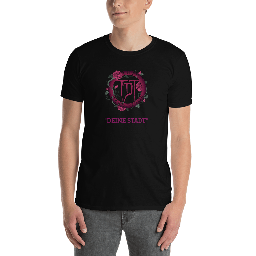 T-Shirt Unisex - customizable - "Your City", roses coat of arms