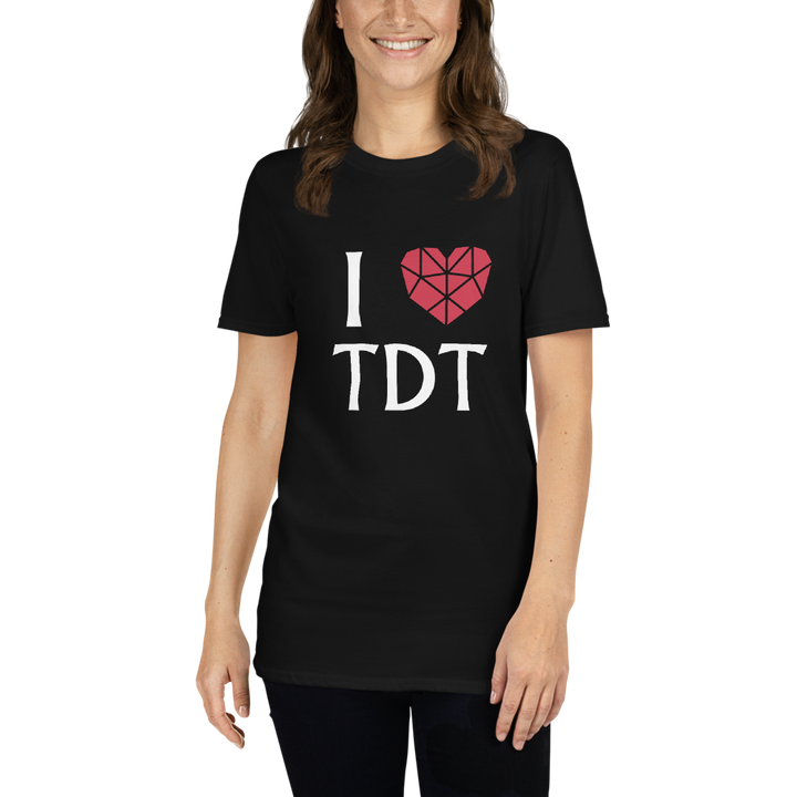 T-shirt kvinder - I Love TDT