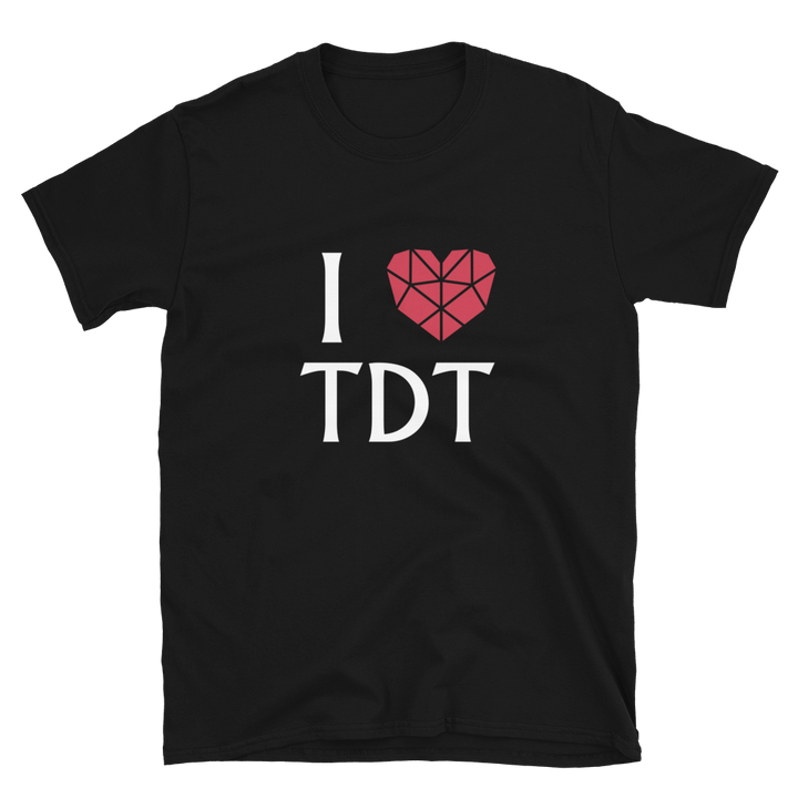 T-shirt kvinder - I Love TDT