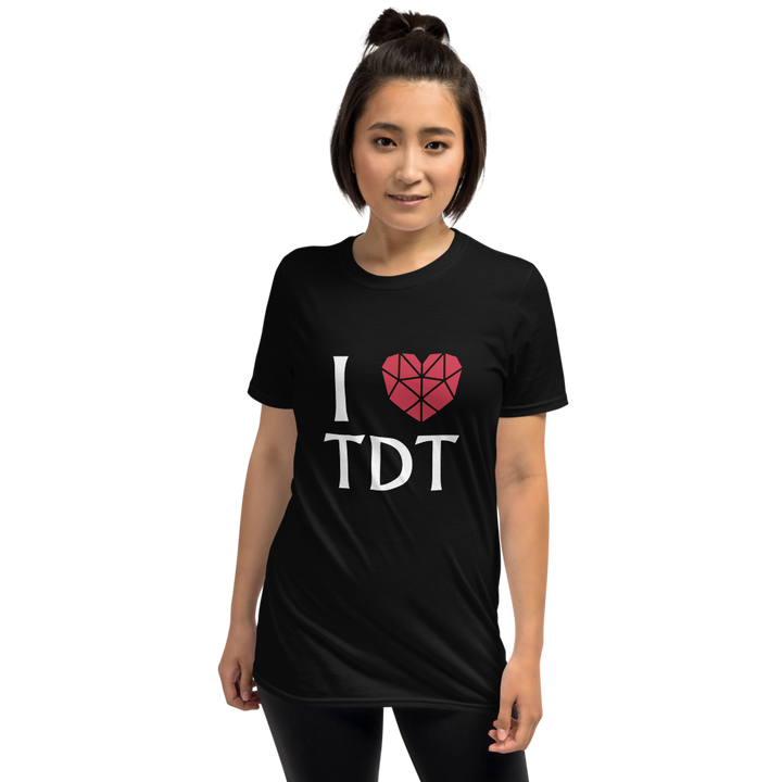 T-shirt kvinder - I Love TDT