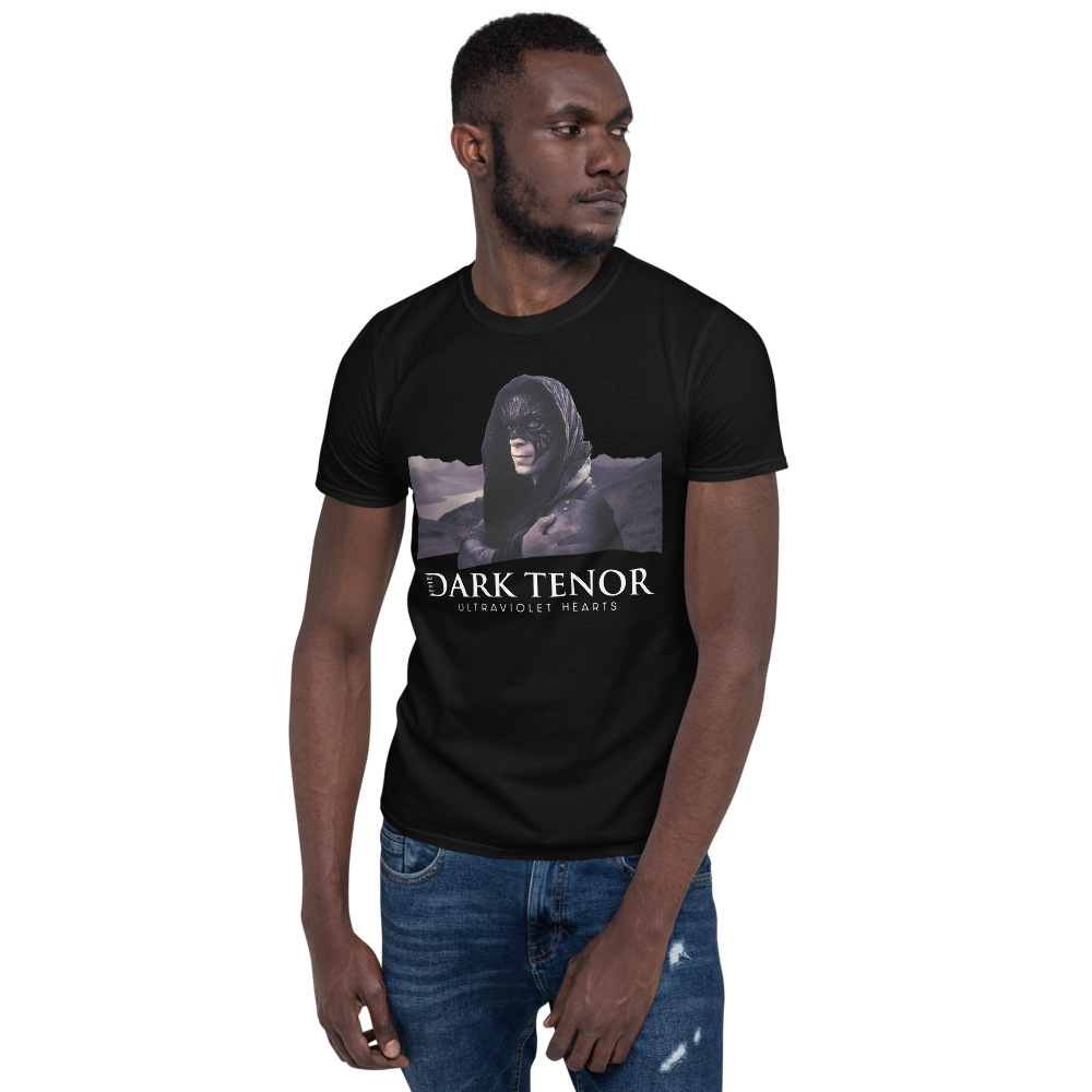 Men's T-Shirt - The Phantom, Ultraviolet Hearts