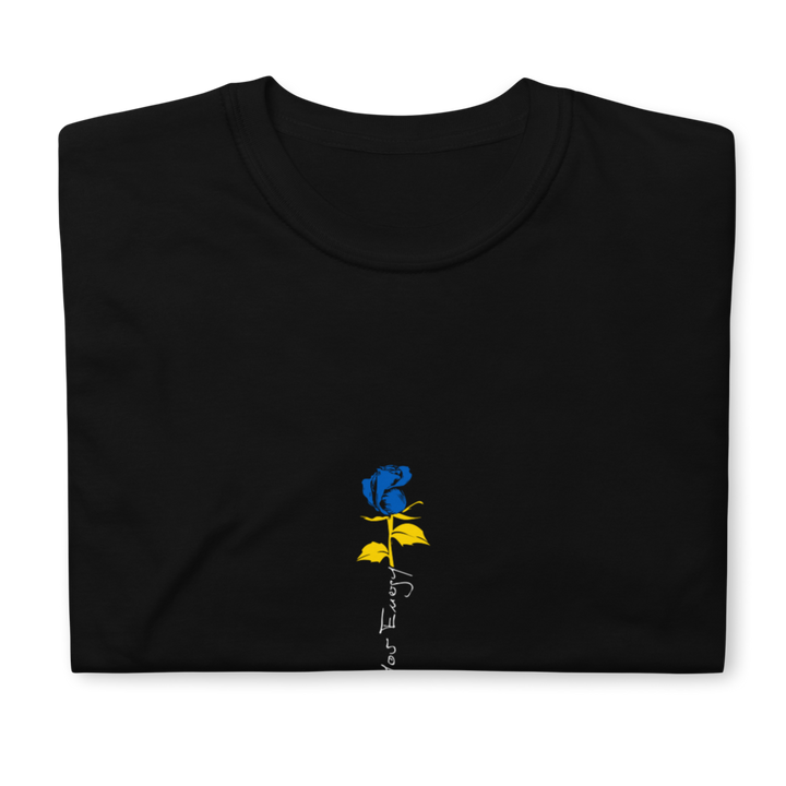 T-shirt til kvinder - UNICEF Ukraine Donation, Lad kærligheden være din energi