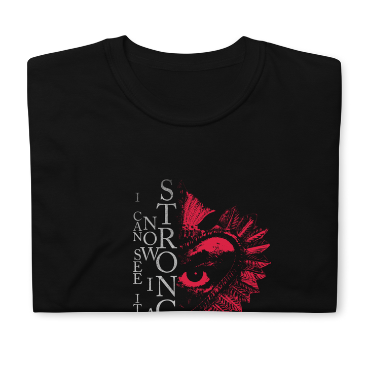 T-Shirt Damen - Now I Am Stronger, Darker Hearts, schwarz