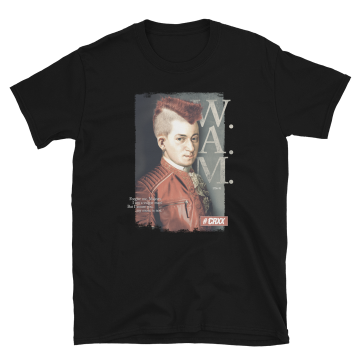 T-Shirt Men - Mozart Punk Iroquois