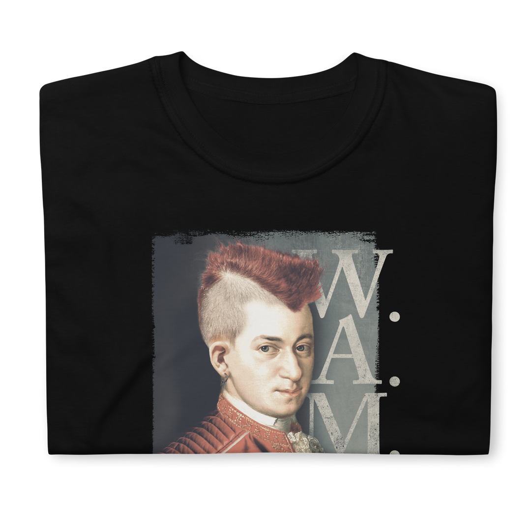 T-shirt til mænd - Mozart Punk Iroquois