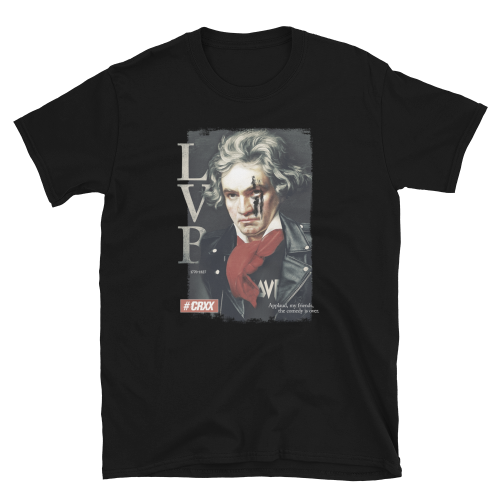 Herre T-shirt - Beethoven Rocker