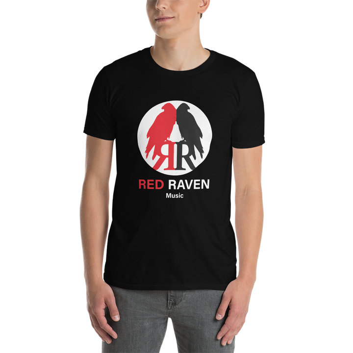 T-shirt mænd - Red Raven Music Logo