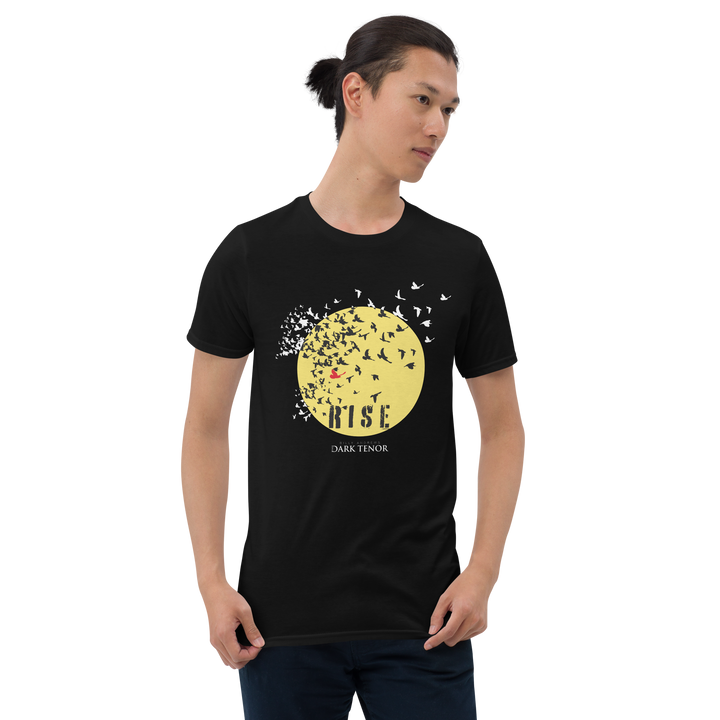 Herre T-shirt - Rise, Sun og Raven