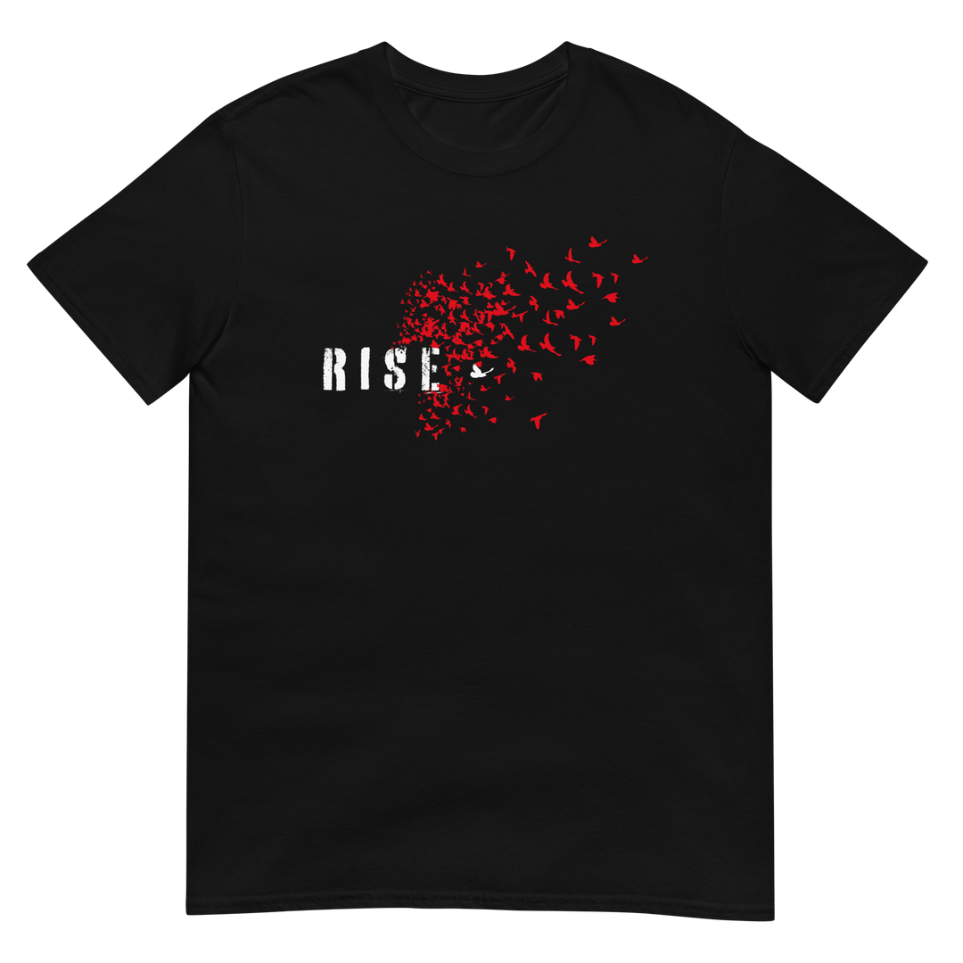 T-shirt til mænd - Rise, Red Raven