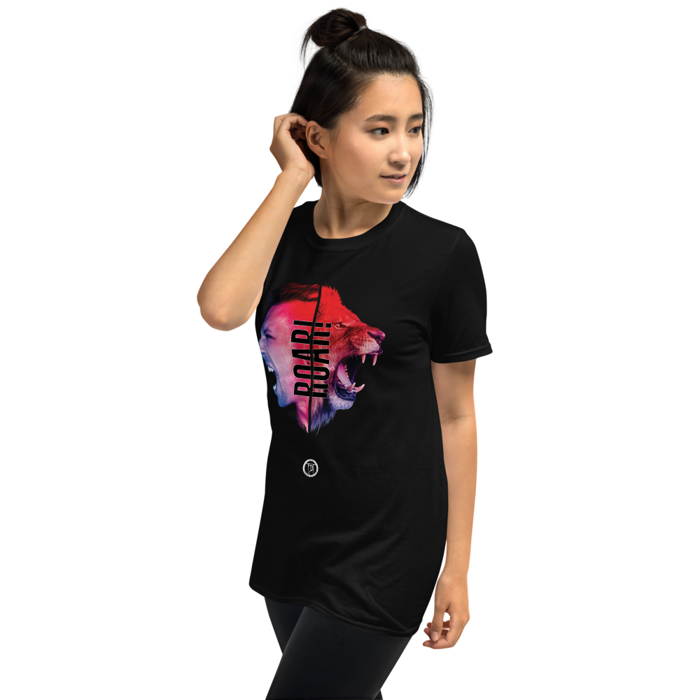 T-shirt women's - When You Roar, black