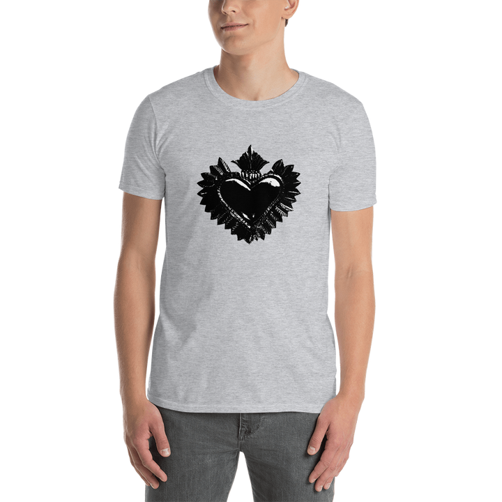 T-Shirt Herren - Darker Hearts, Black Heart