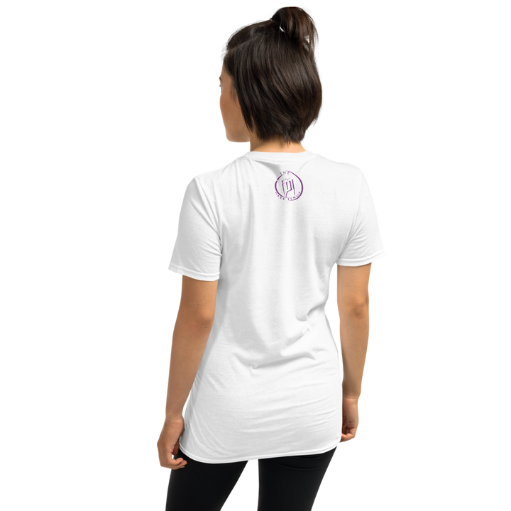 T-shirt kvinder - Shadow Cool Lilla, sort