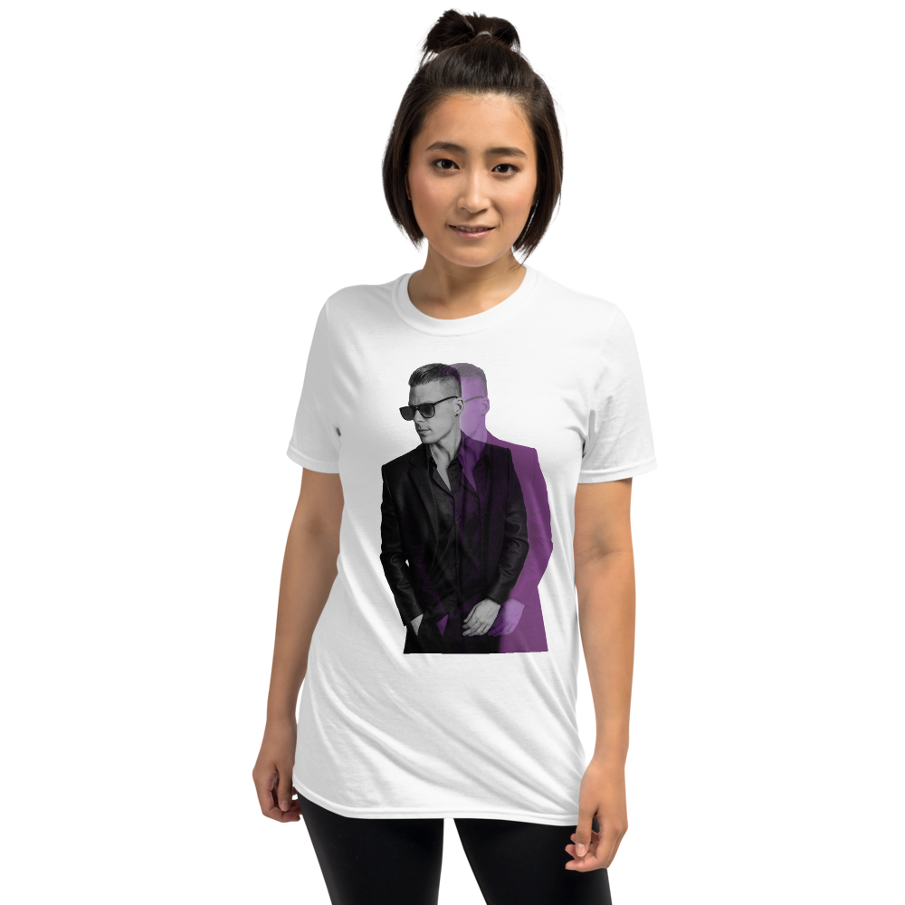 T-shirt women - Shadow Cool Purple, black