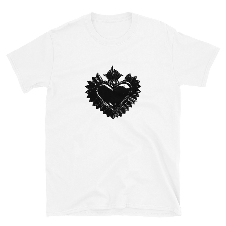 T-Shirt Men - Darker Hearts, Black Heart