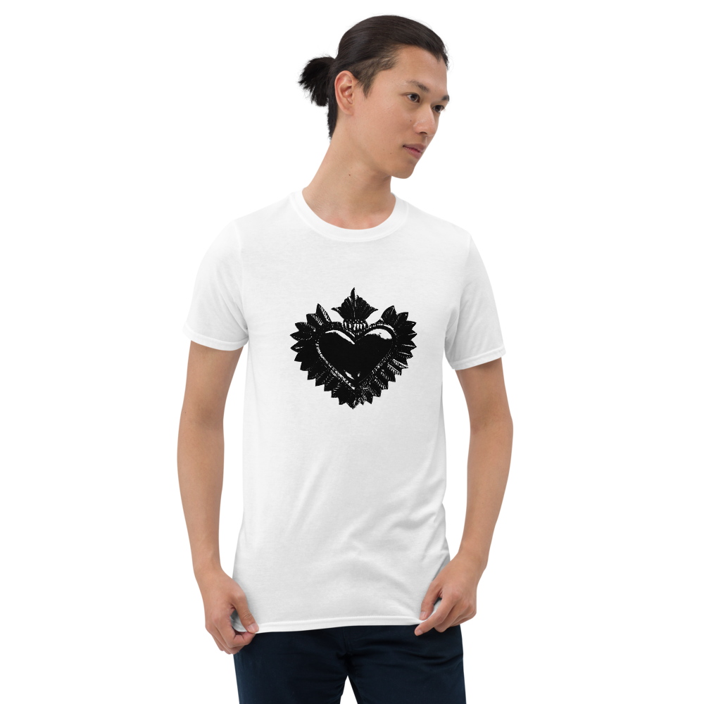 T-Shirt Herren - Darker Hearts, Black Heart